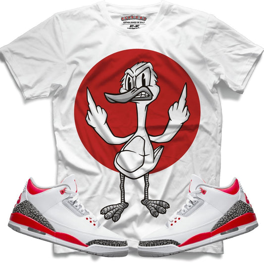 FK You (Retro 3 Fire Red) T-Shirt - Lucid Soles
