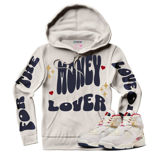 For The Love Of Money (SOLEFLY X AIR JORDAN 8 “MI CASA ES SU CASA”) Hoodie - Lucid Soles