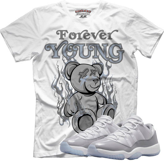 Forever Young (Air Jordan 11 Cement Grey) T-Shirt - Lucid Soles