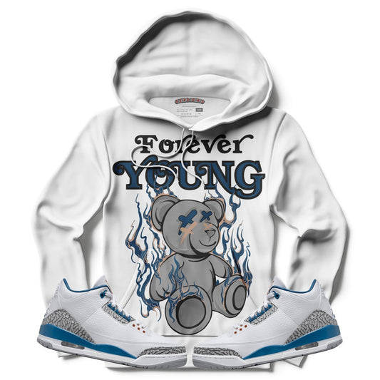 Forever Young (Air Jordan 3 “Wizards” PE) Hoodie - Lucid Soles