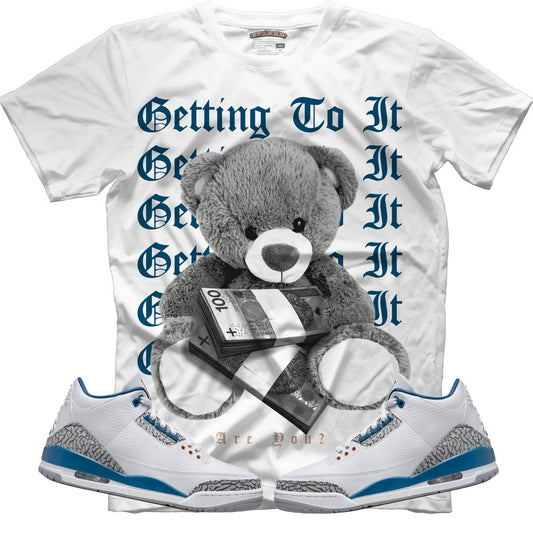 Getting It (Air Jordan 3 “Wizards” PE) T-Shirt - Lucid Soles