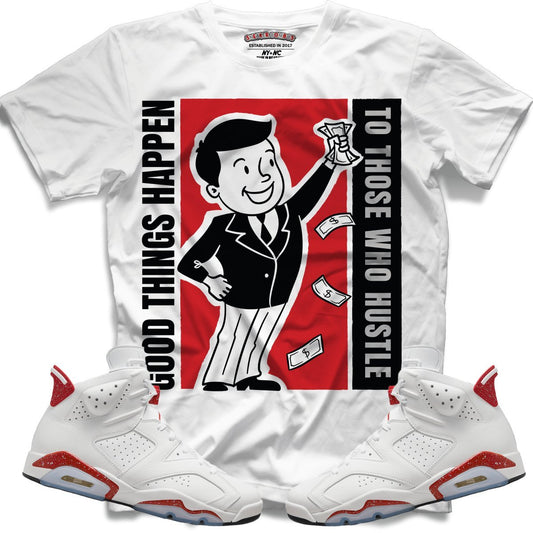 Good Things Happen (Retro 6 Red Oreo) T-Shirt - Lucid Soles