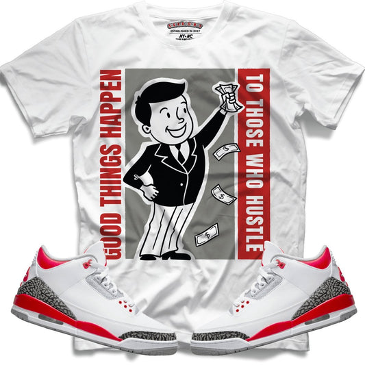 Good Things (Retro 3 Fire Red) T-Shirt - Lucid Soles