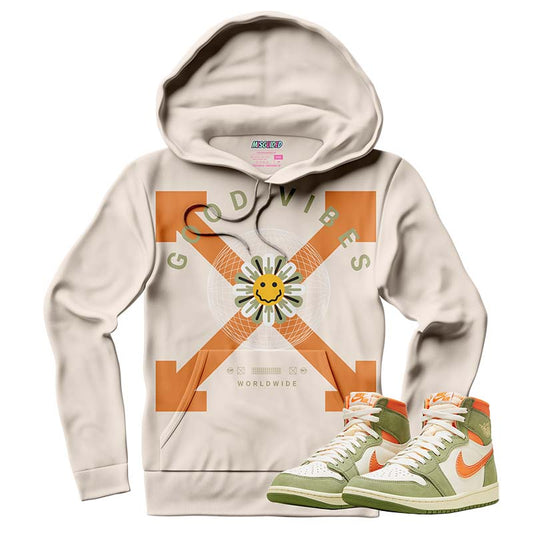 Good Vibes (AIR JORDAN 1 HIGH OG CRAFT “CELADON”) Hoodie - Lucid Soles
