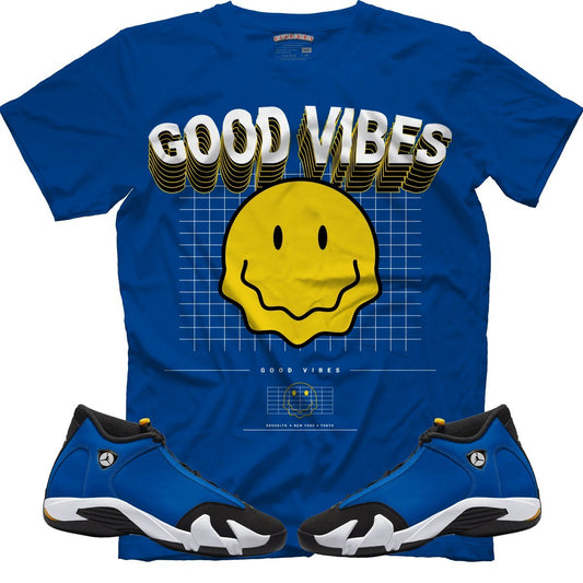 Good Vibes (Air Jordan 14 Laney) T-Shirt - Lucid Soles