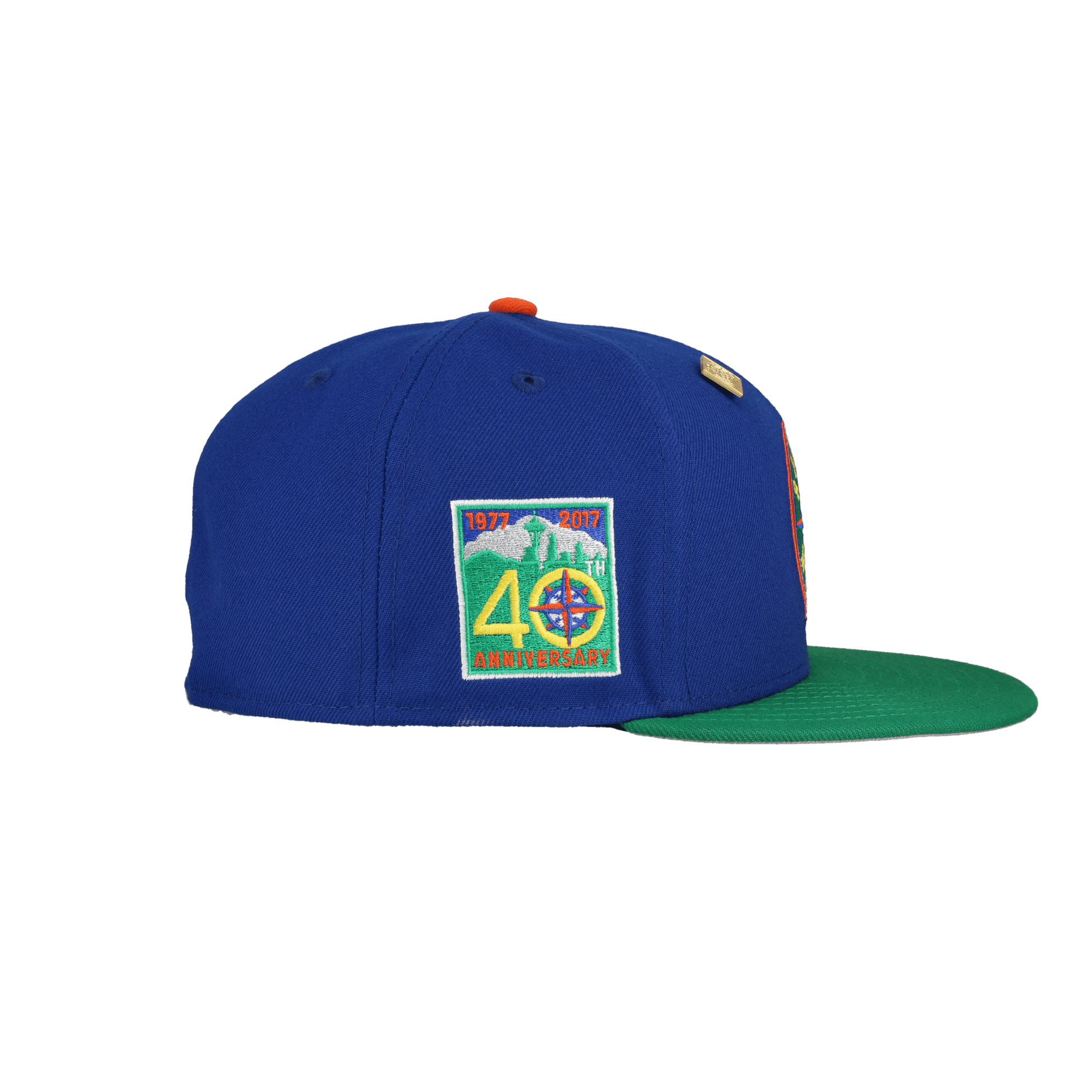 Seattle Mariners 40th Anniversary Patch 59Fifty Fitted Hat - Lucid Soles