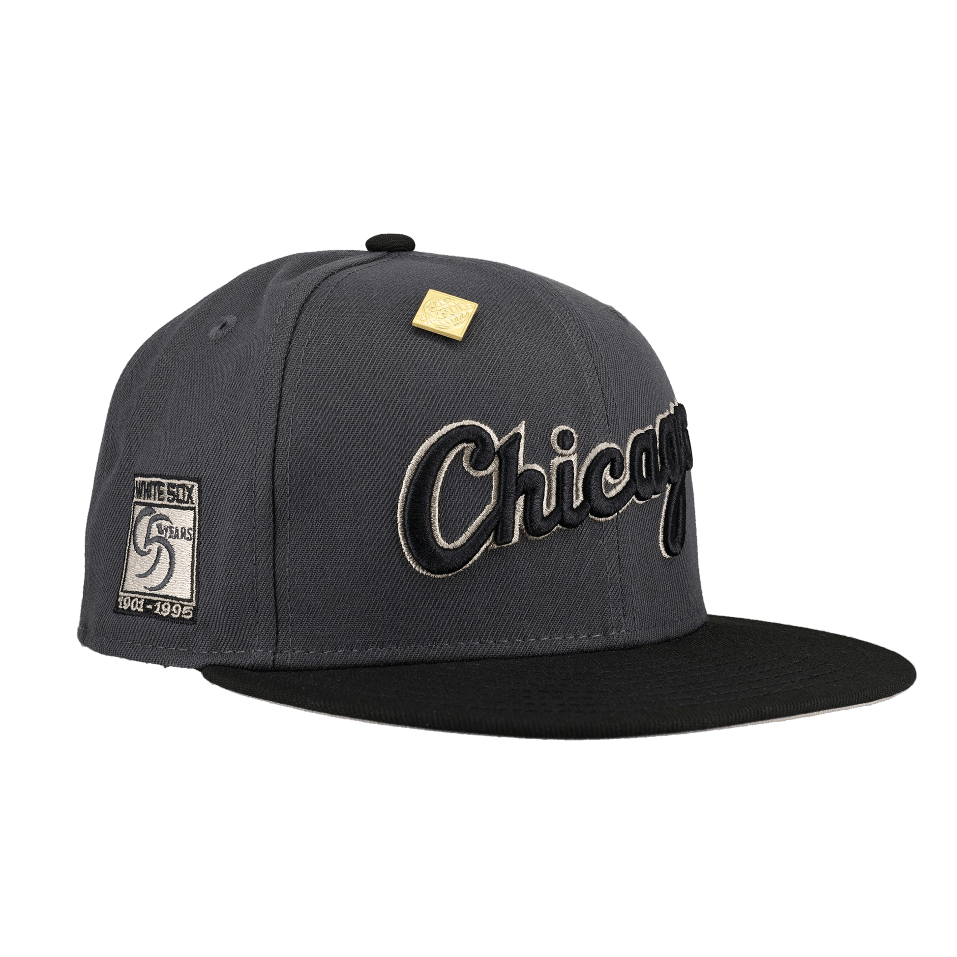 Chicago White Sox Shadow Collection 95 Years Patch 59Fifty Fitted Hat - Lucid Soles