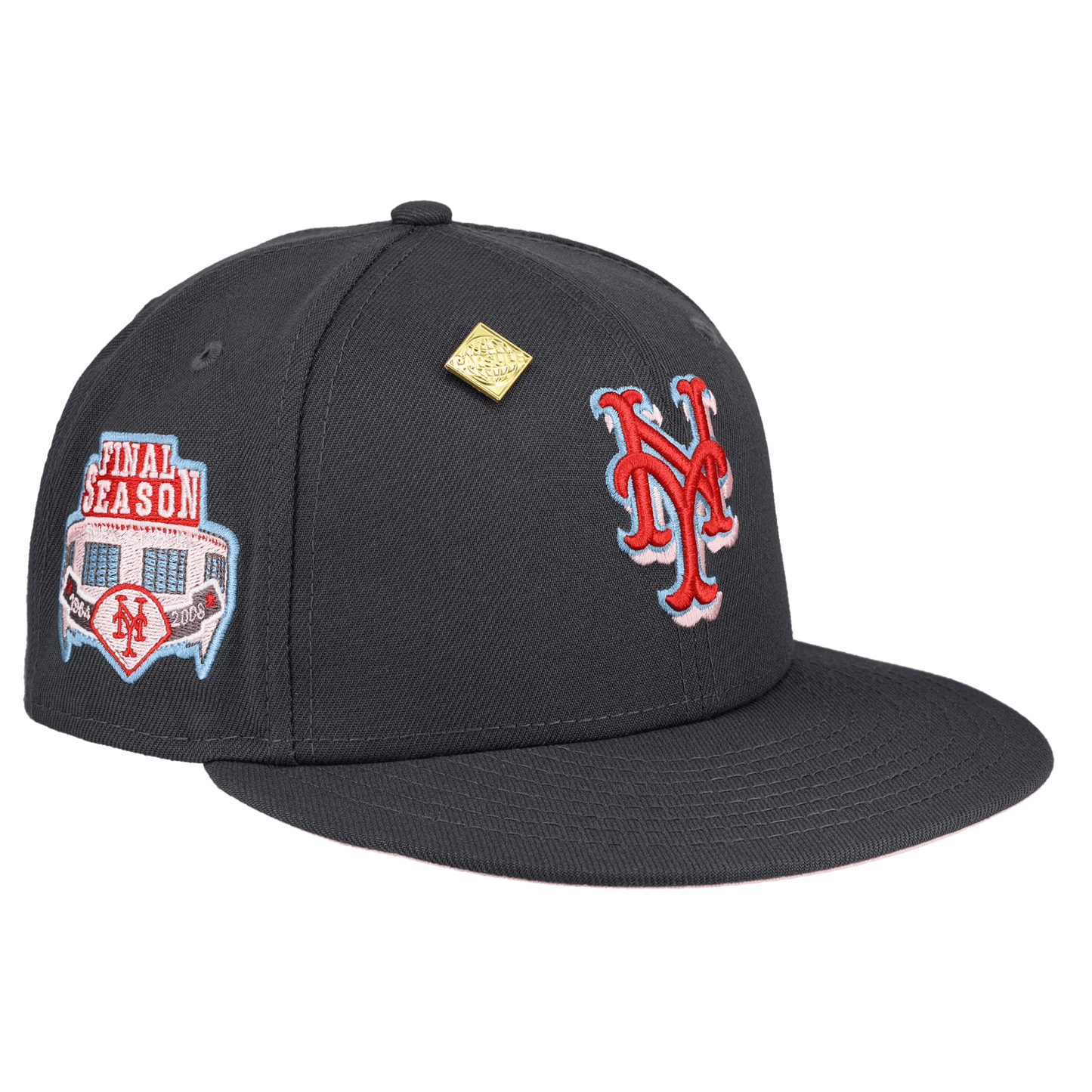 New York Mets Final Season Patch New Era 59Fifty Fitted Hat - Lucid Soles
