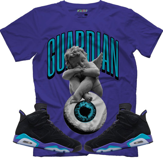 Guardian (Air Jordan 6 Aqua) T-Shirt - Lucid Soles