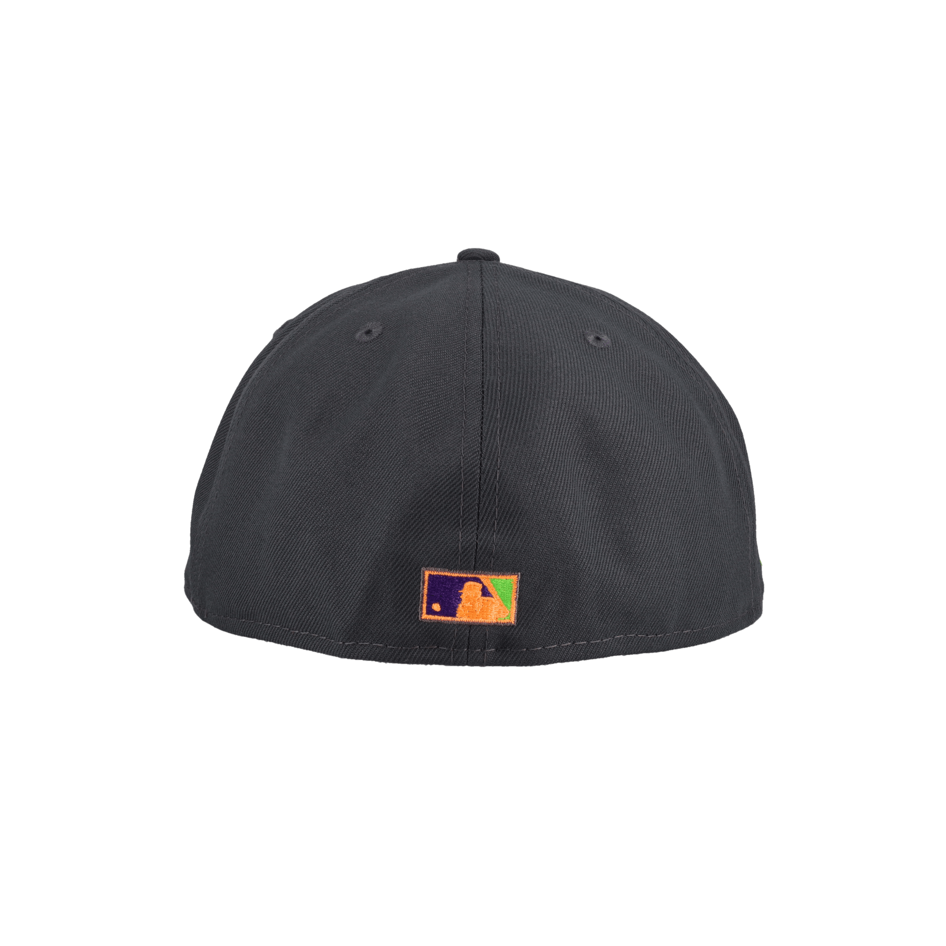 Anaheim Angels 50th Anniversary Patch Grey New Era 59Fifty Fitted Hat - Lucid Soles