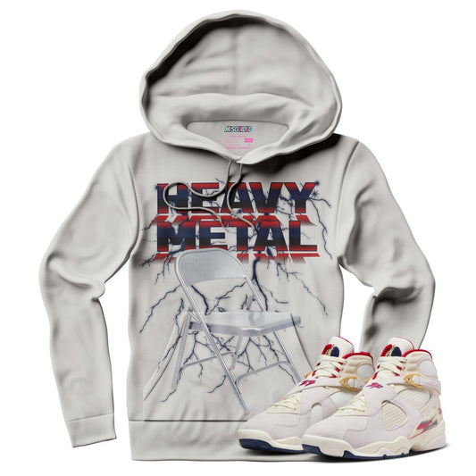 Heavy Metal (SOLEFLY X AIR JORDAN 8 “MI CASA ES SU CASA”) Hoodie - Lucid Soles