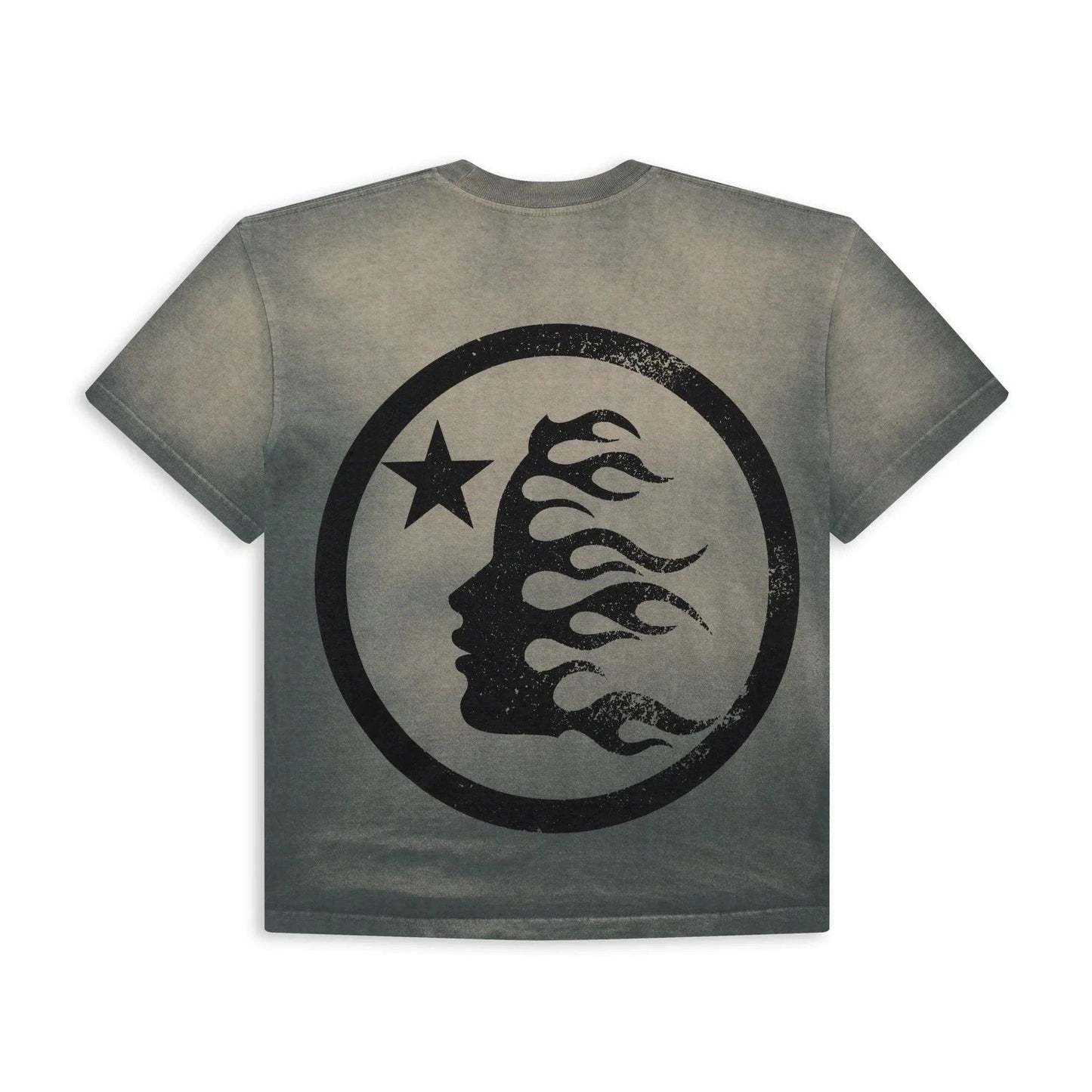 Hellstar Sports Logo T-Shirt Grey - Lucid Soles