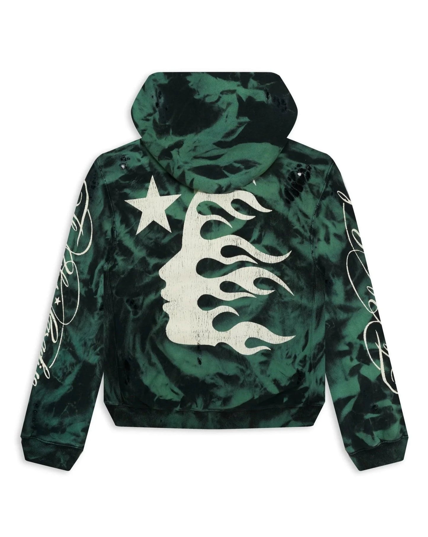Hellstar Studios Paradise Hoodie (Green Marble)