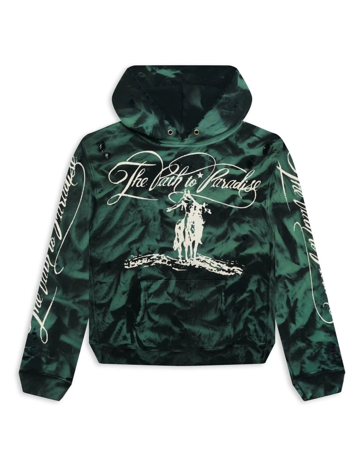 Hellstar Studios Paradise Hoodie (Green Marble)