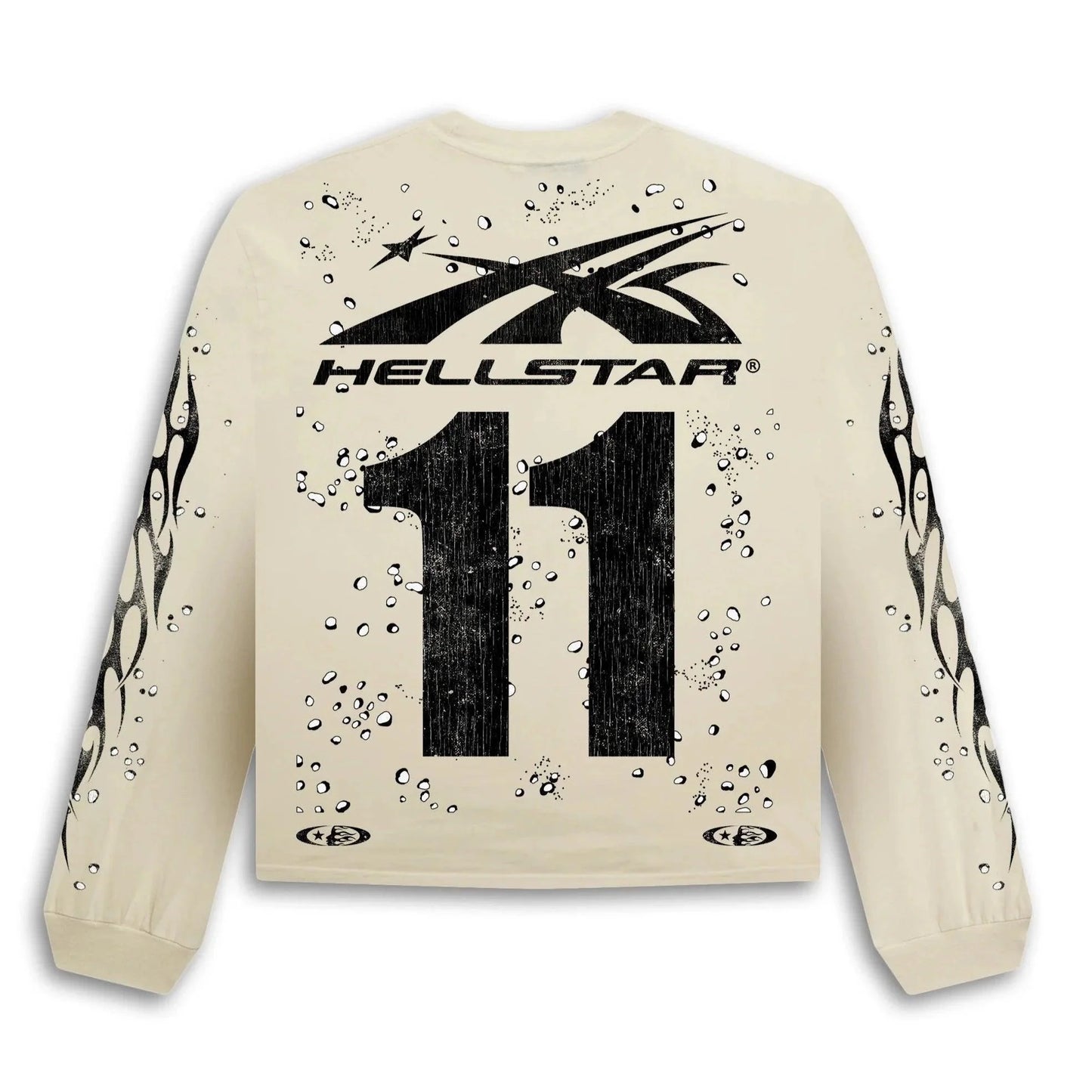 Hellstar Studios Moto Cross Longsleeve T-Shirt - Lucid Soles