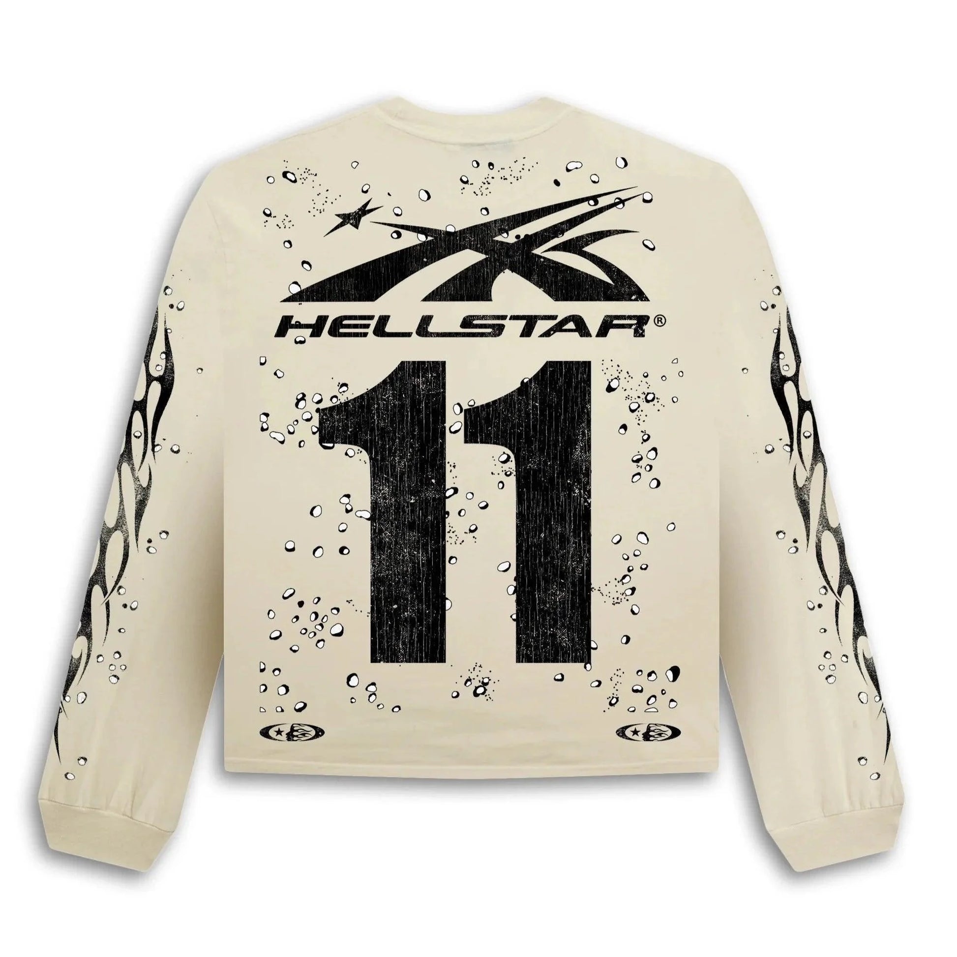 Hellstar Studios Moto Cross Longsleeve T-Shirt - Lucid Soles