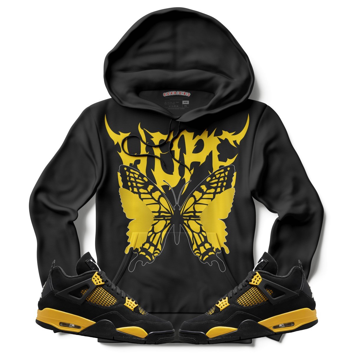 Hope (Air Jordan 4 Thunder) Hoodie - Lucid Soles