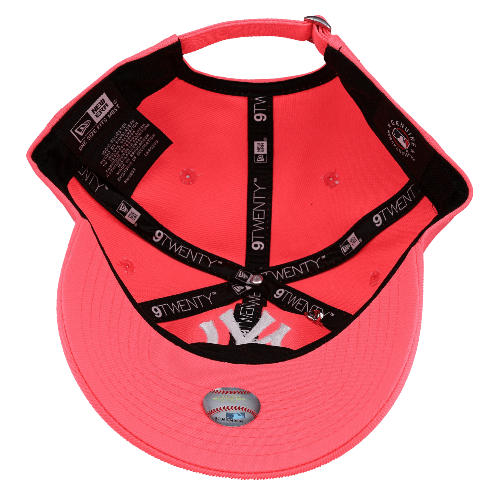 New York Yankees New Era 9Twenty Adjustable Hat (Pink Glow) - Lucid Soles