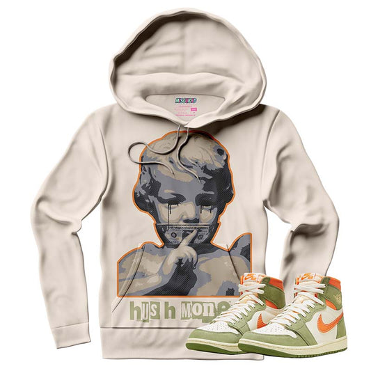 Hush Money (AIR JORDAN 1 HIGH OG CRAFT “CELADON”) Hoodie - Lucid Soles