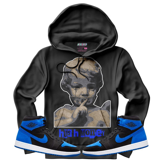 Hush Money (Air Jordan 1 Royal Reimagined) Hoodie - Lucid Soles