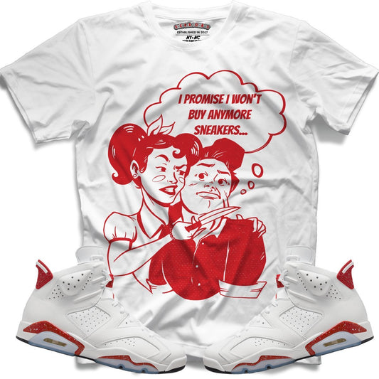 I Promise (Retro 6 Red Oreo) T-Shirt - Lucid Soles