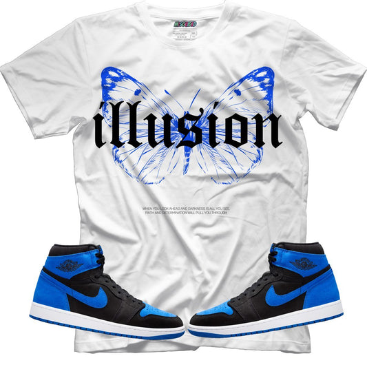 Illusion (Air Jordan 1 Royal Reimagined) T-Shirt - Lucid Soles