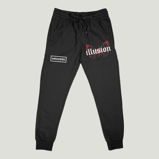 Illusion (Air Jordan 8 Playoff) Joggers - Lucid Soles