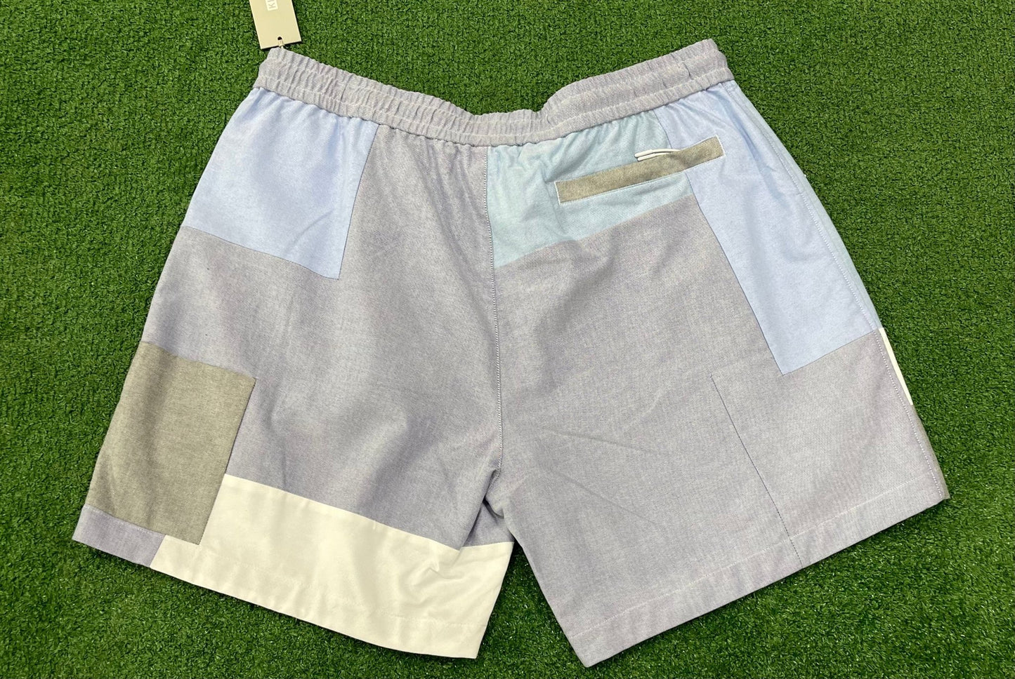 Kith Patchwork Oxford Hardaway Short Prestige - Lucid Soles