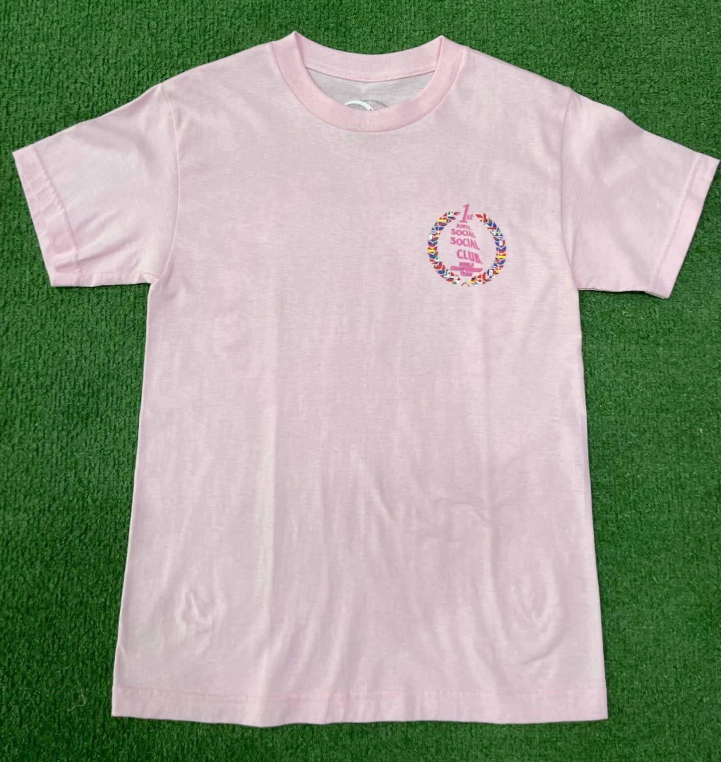 Anti Social Social Club Suzuka T-shirt Pink - Lucid Soles