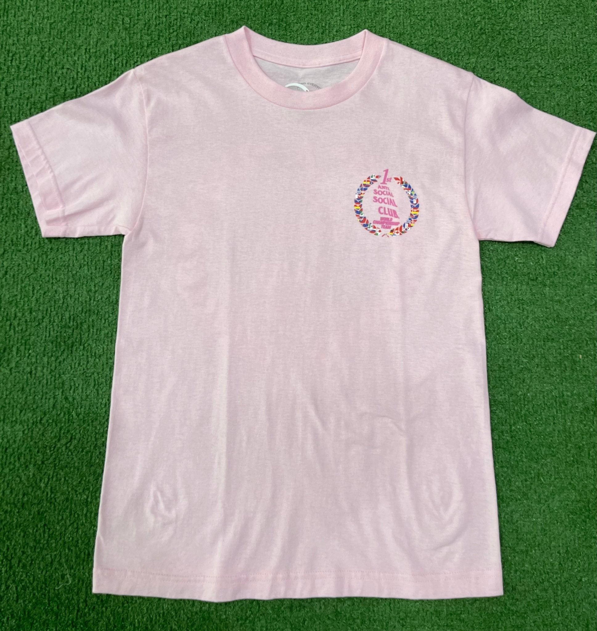 Anti Social Social Club Suzuka T-shirt Pink - Lucid Soles
