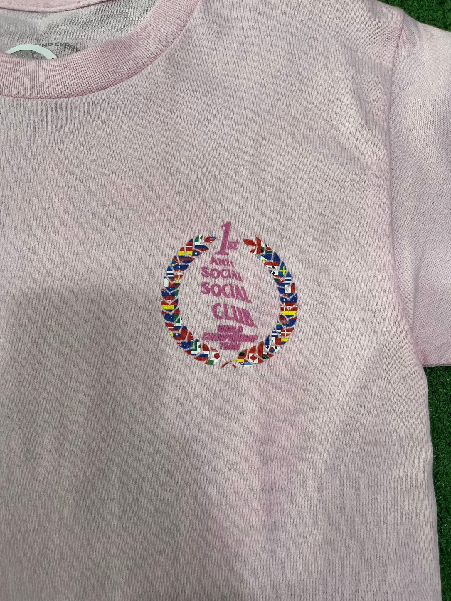 Anti Social Social Club Suzuka T-shirt Pink - Lucid Soles