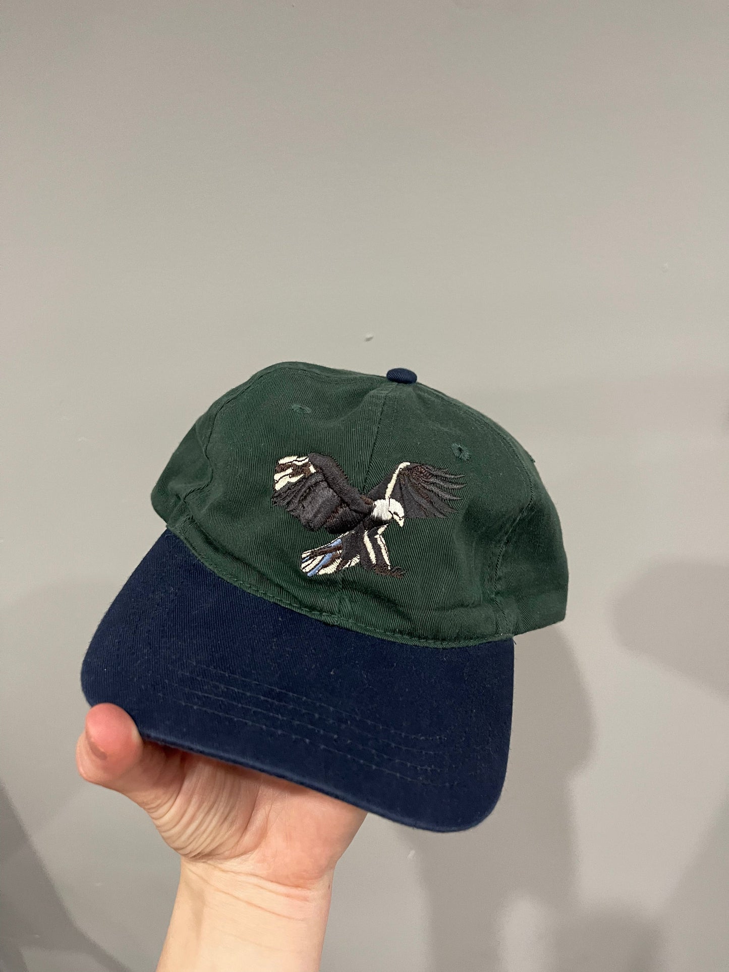 Travis Scott Birds in the Trap Bird Washed Denim Hat (Green)