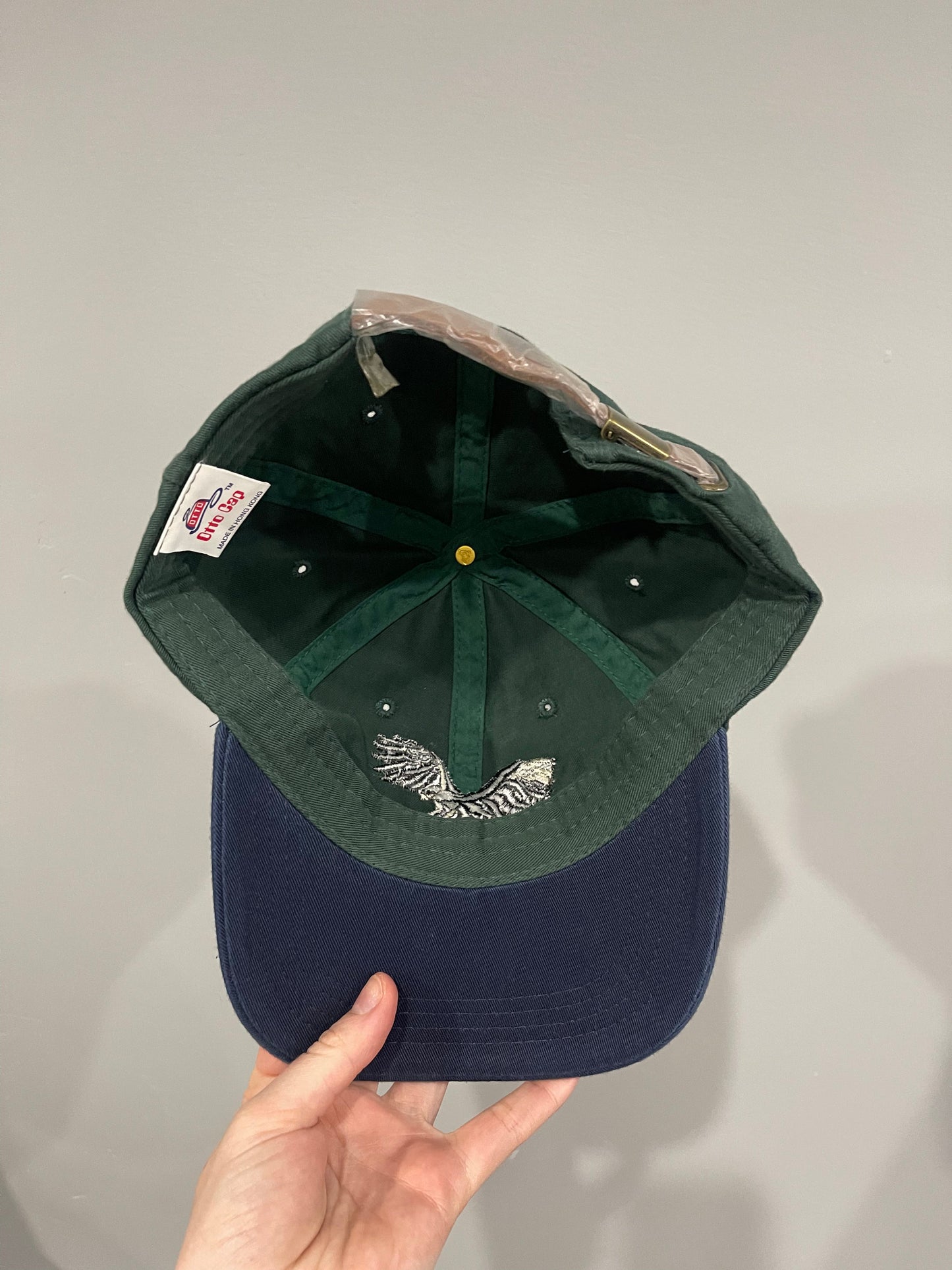 Travis Scott Birds in the Trap Bird Washed Denim Hat (Green)