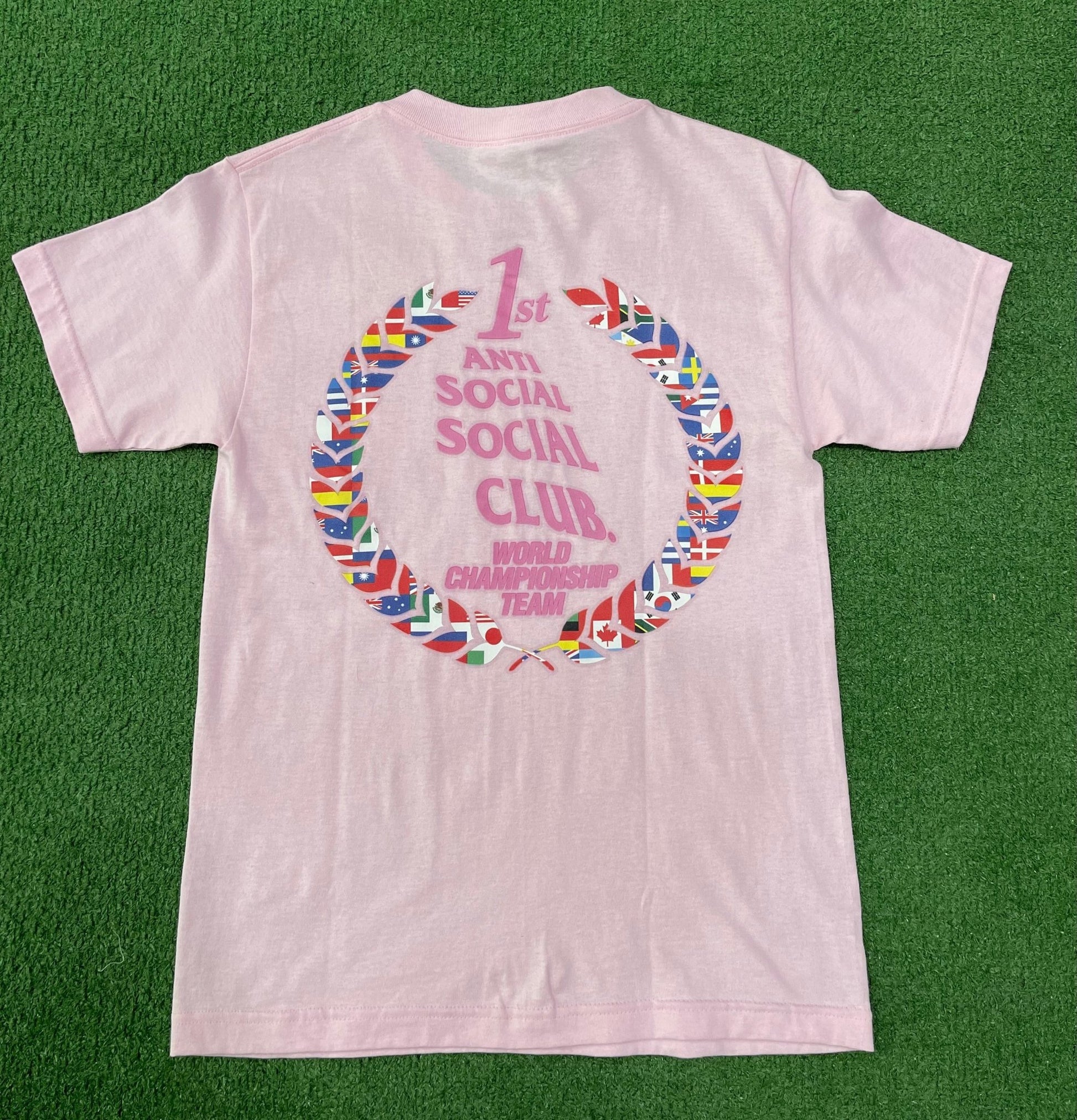 Anti Social Social Club Suzuka T-shirt Pink - Lucid Soles