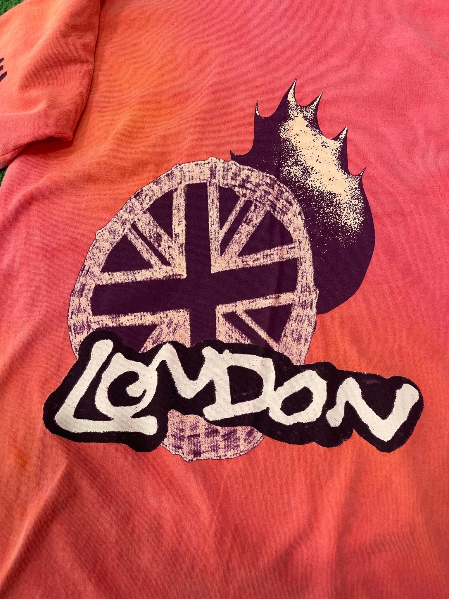 Travis Scott O2 Live Long - Sleeve Pink Tie - Dye - Lucid Soles