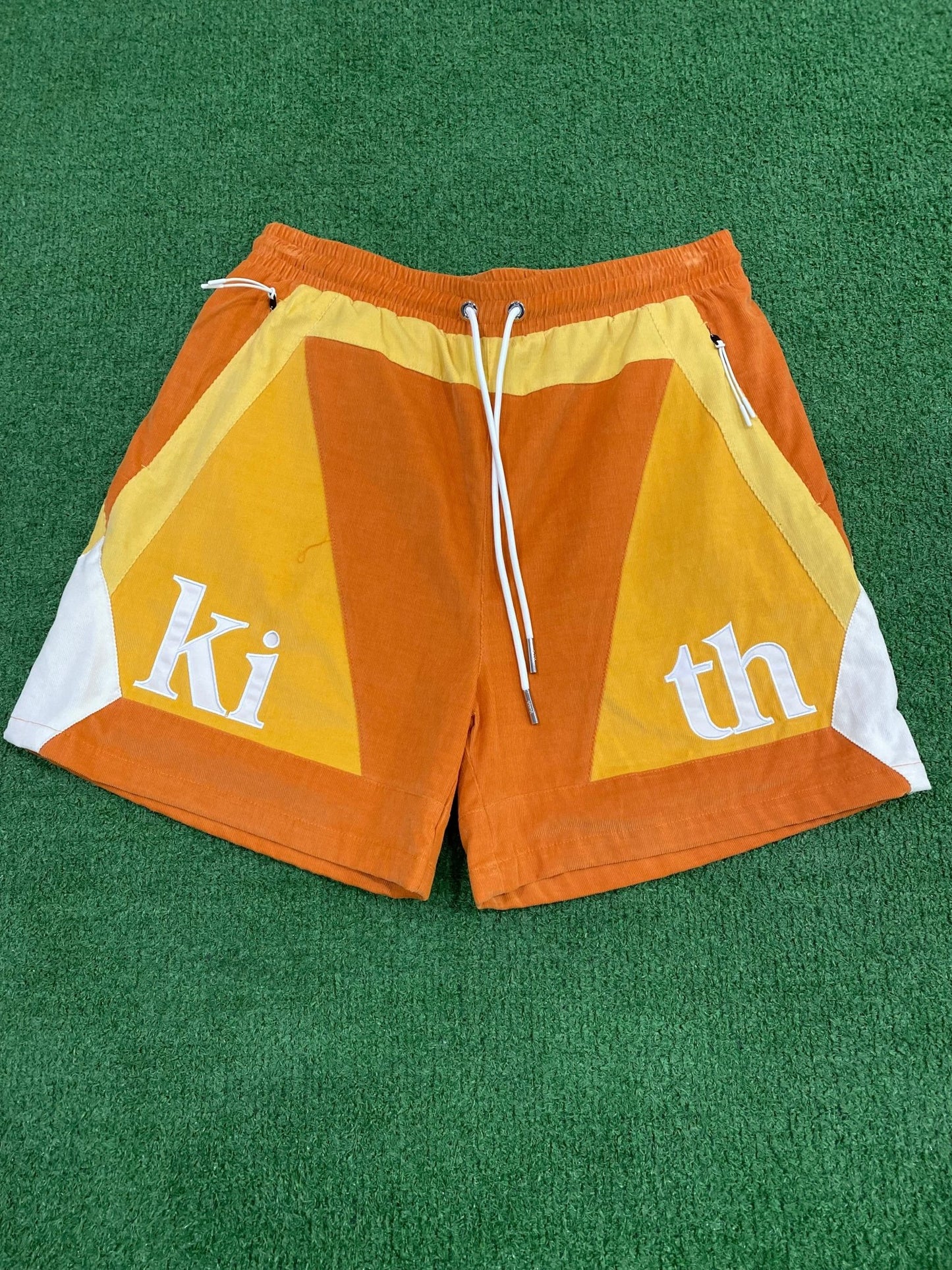 Kith Mixed Micro Cord Turbo Shorts Aura - Lucid Soles