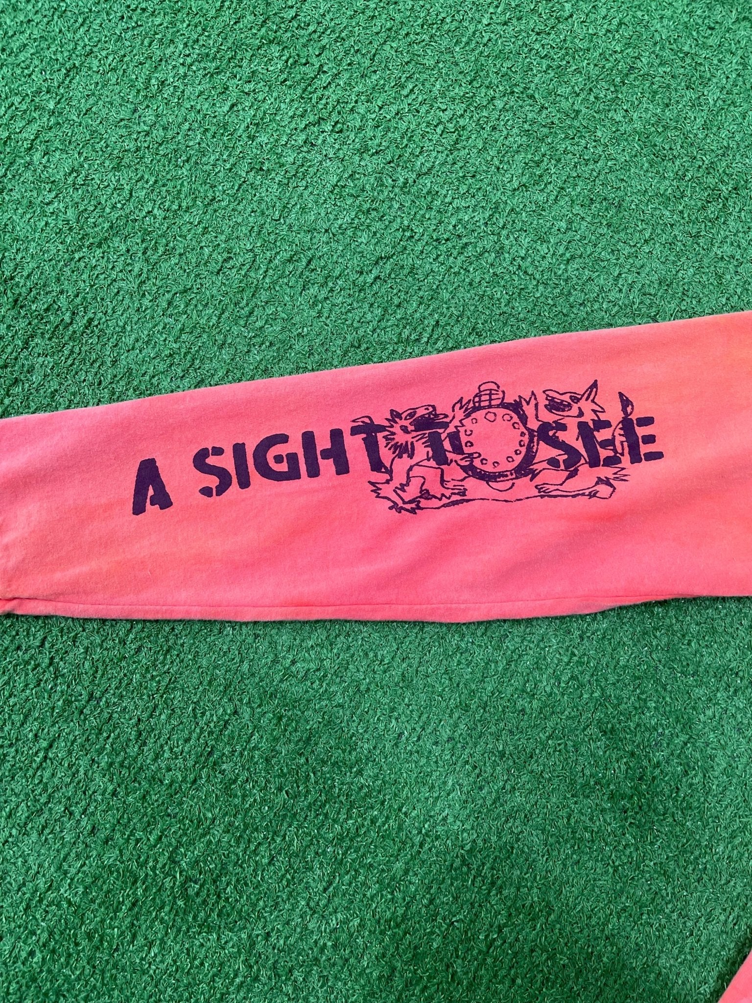 Travis Scott O2 Live Long - Sleeve Pink Tie - Dye - Lucid Soles