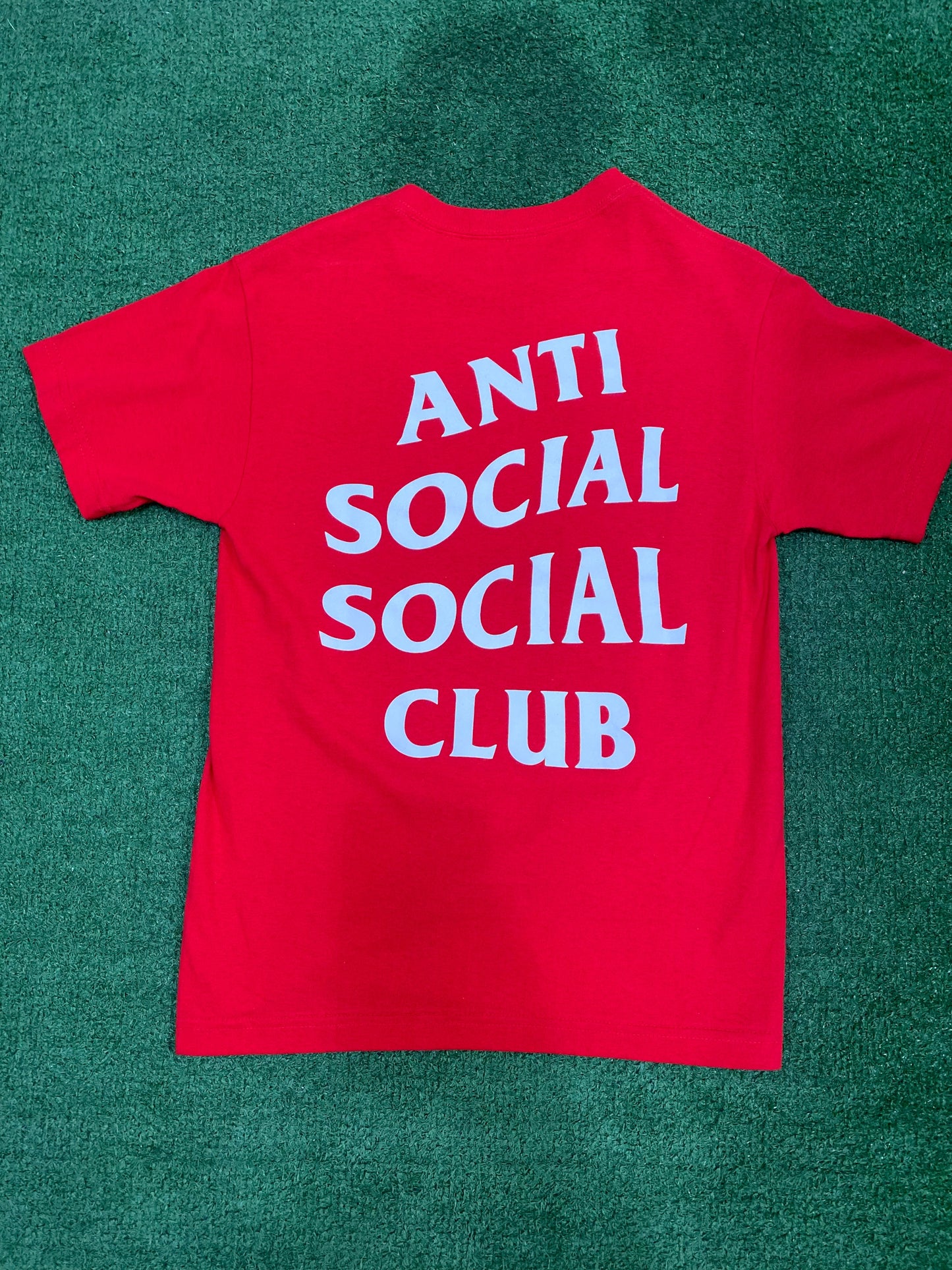 Anti Social Social Club Logo Tee (Red)