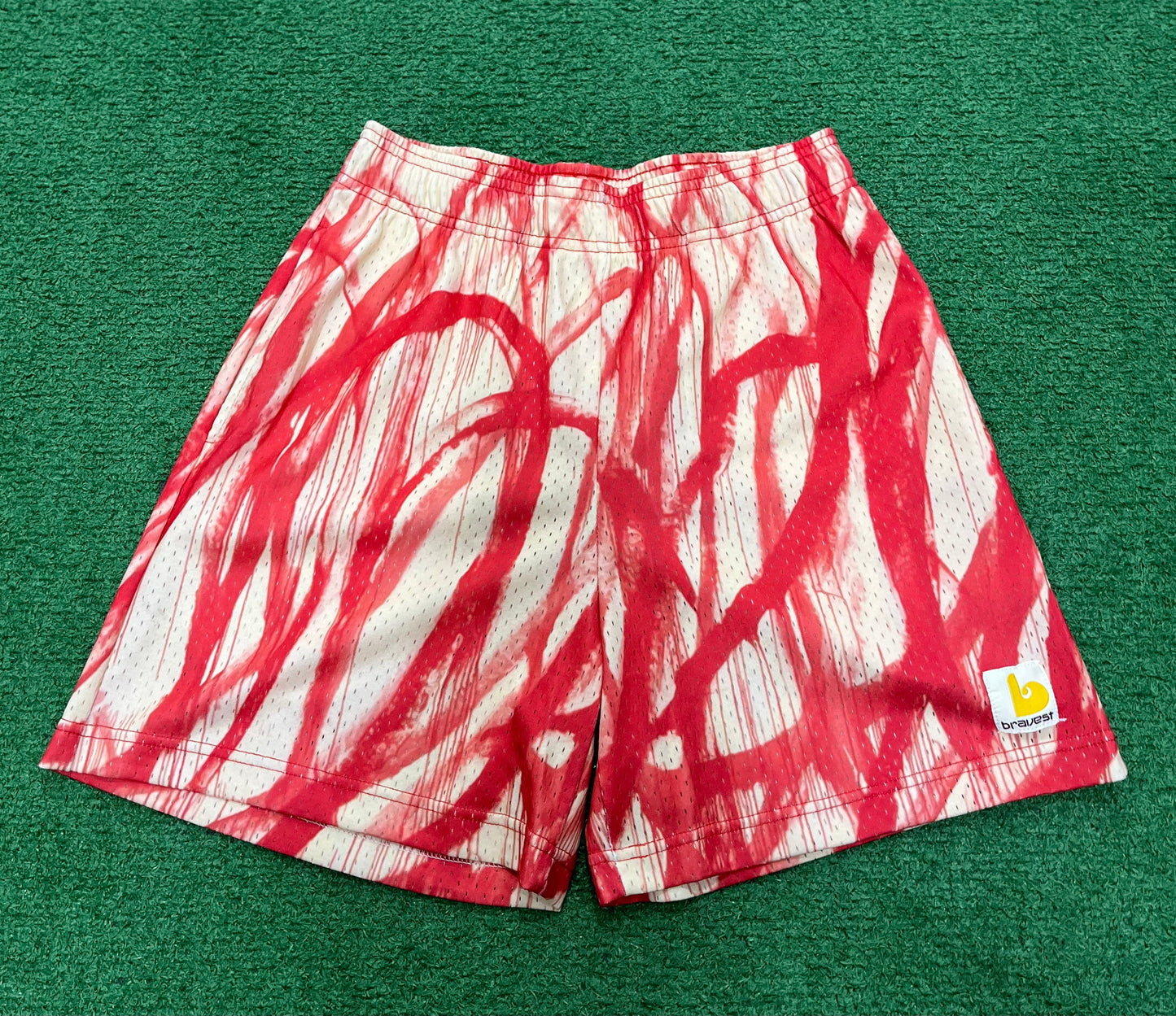 Bravest Studios Lexington Red Shorts