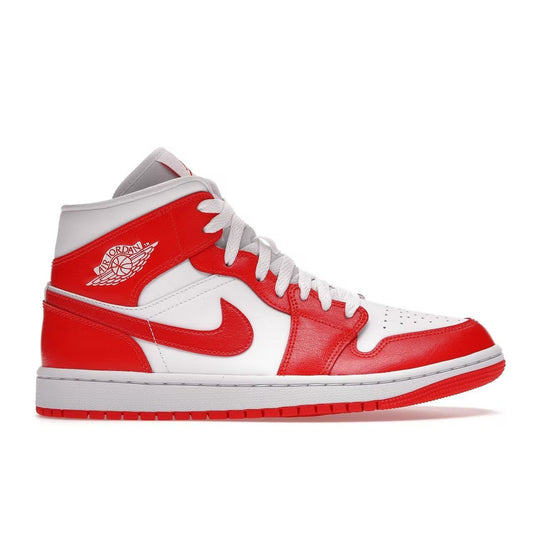 Air Jordan 1 Mid "Habanero Red" - Lucid Soles