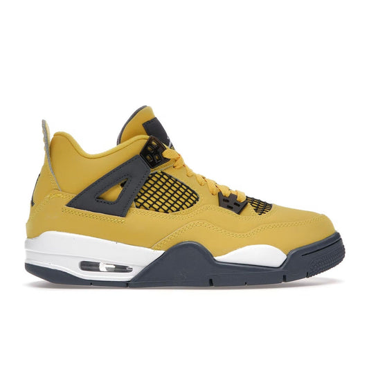 Air Jordan Retro 4 "Lightning" 2021 (GS) - Lucid Soles