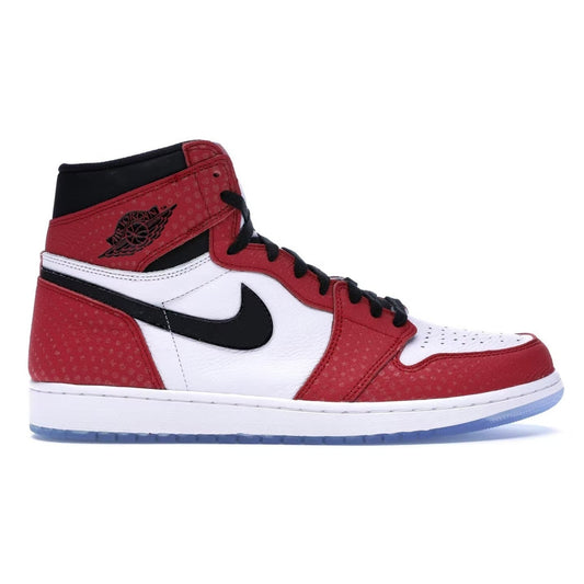 Air Jordan 1 Retro High Spider - Man Origin Story - Lucid Soles