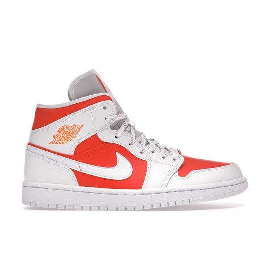Air Jordan 1 Mid "Bright Citrus" - Lucid Soles