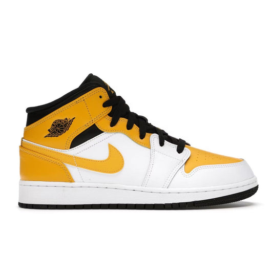 Air Jordan 1 Mid "University Gold" - Lucid Soles