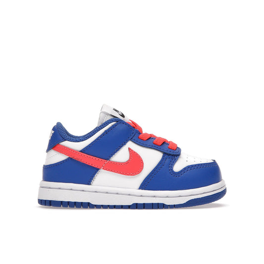 Nike Dunk Low Bright Crimson Game Royal (TD) and (PS) - Lucid Soles
