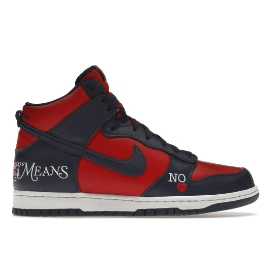 Nike SB Dunk High Supreme "By Any Means Navy" - Lucid Soles