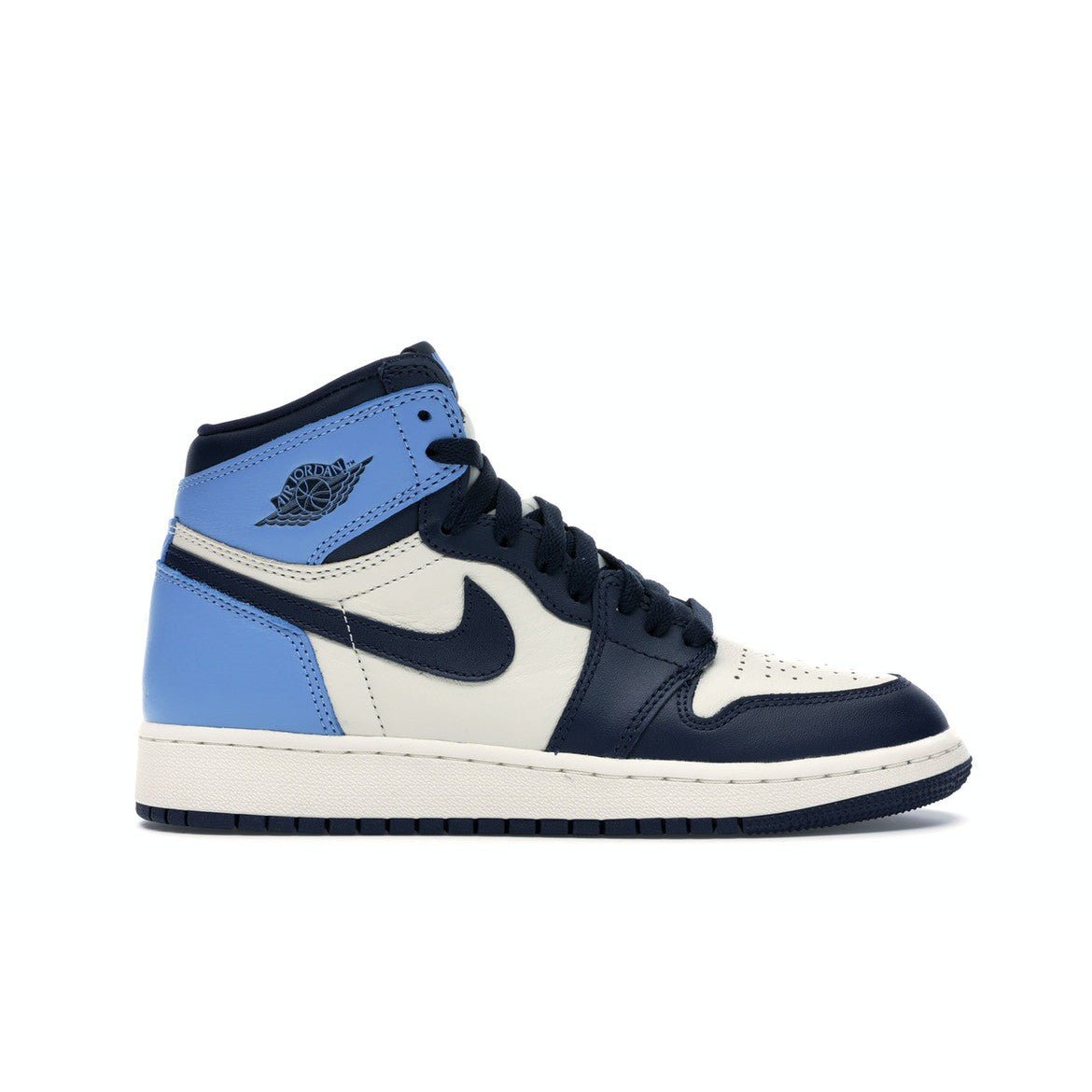 Air Jordan Retro 1 High Obsidian UNC (GS) - Lucid Soles