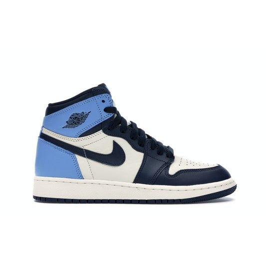 Air Jordan Retro 1 High Obsidian UNC (GS) - Lucid Soles