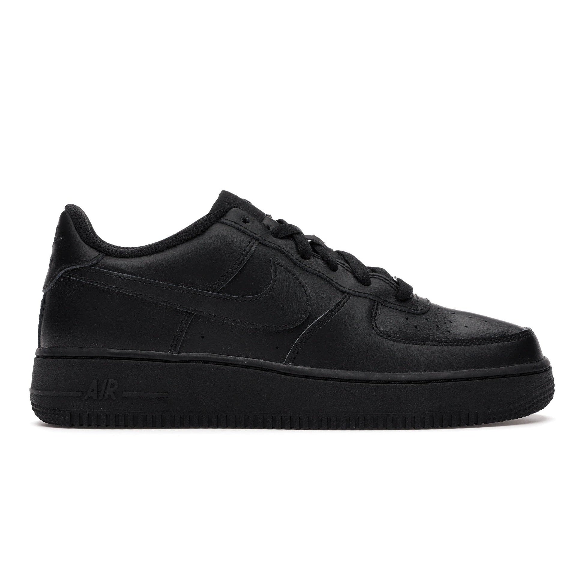 Nike Air Force 1 Low Black (GS) - Lucid Soles