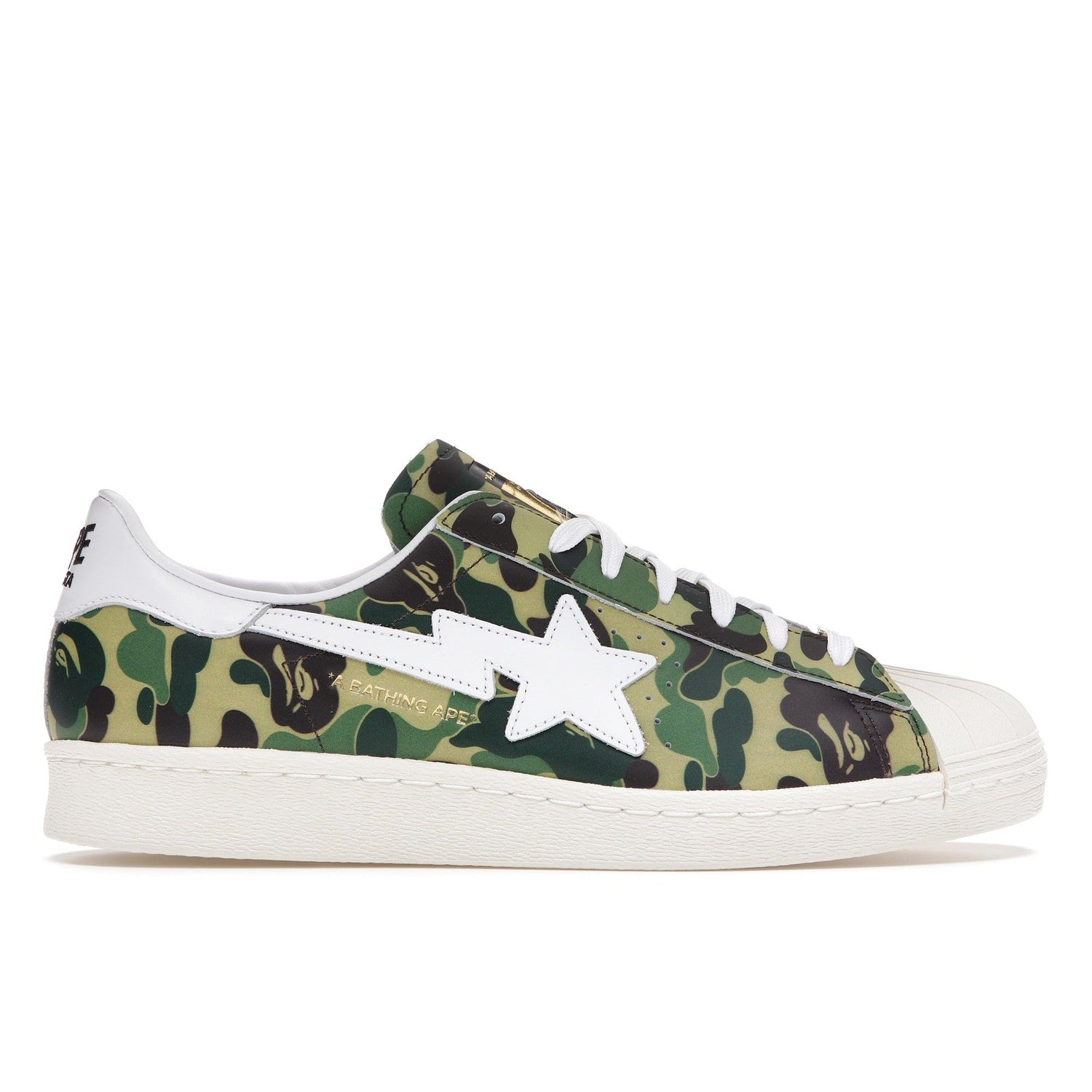 Adidas Superstar Bape ABC Camo Green - Lucid Soles
